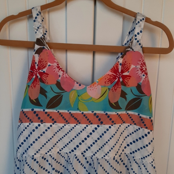 Singara BT Cotton Summer Tank Dress, Size L - Picture 2 of 9
